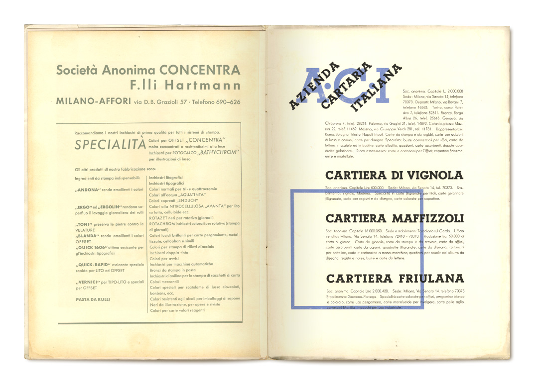 Pages: insert, Cover III